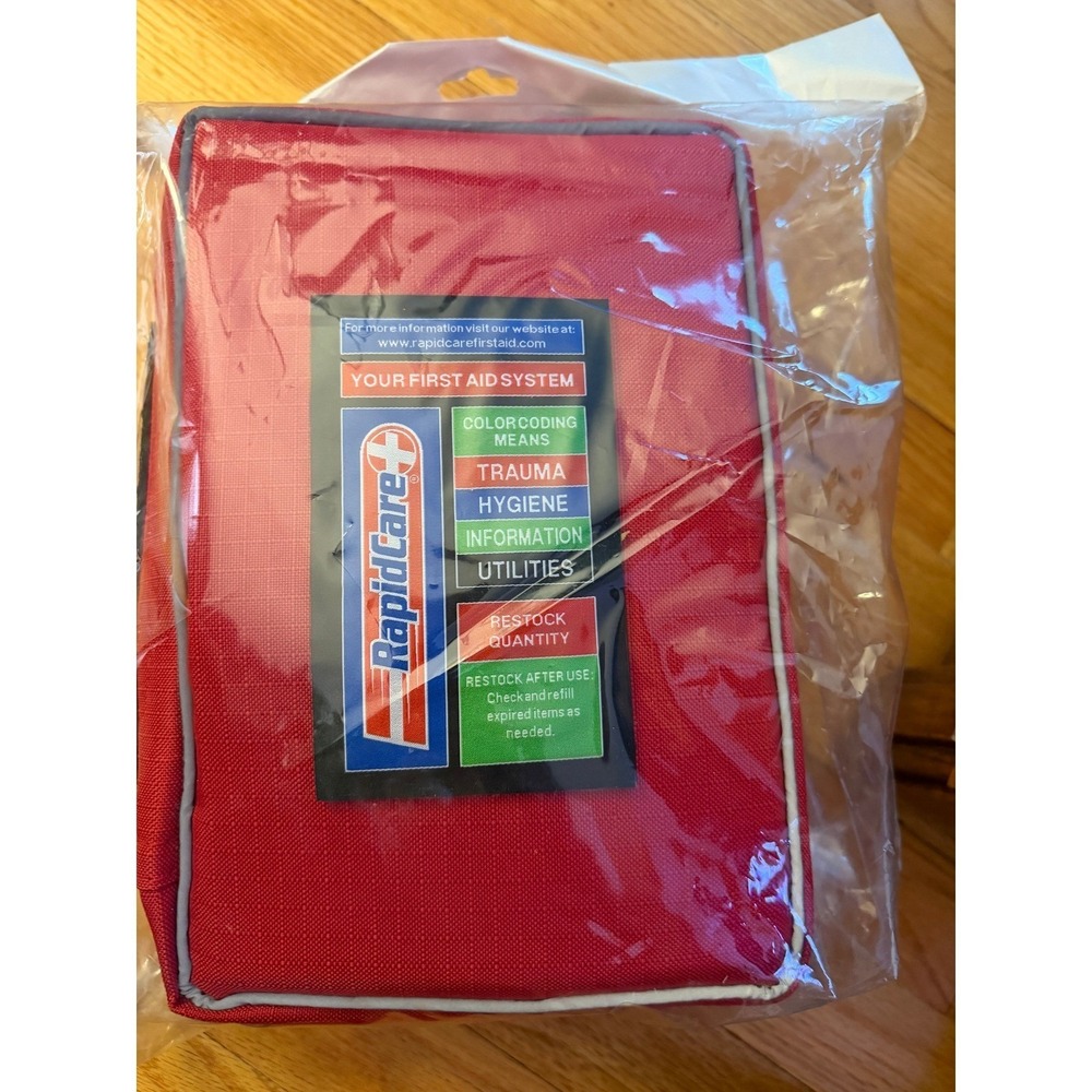 RapidCare Emergency Trauma First Aid Kit 265 pieces New Open Box